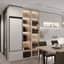 Комплект жалюзі REHAU RAUVOLET Vetro-Line White Gloss 73979 (Чорний онікс 1995L) 600x1000 мм