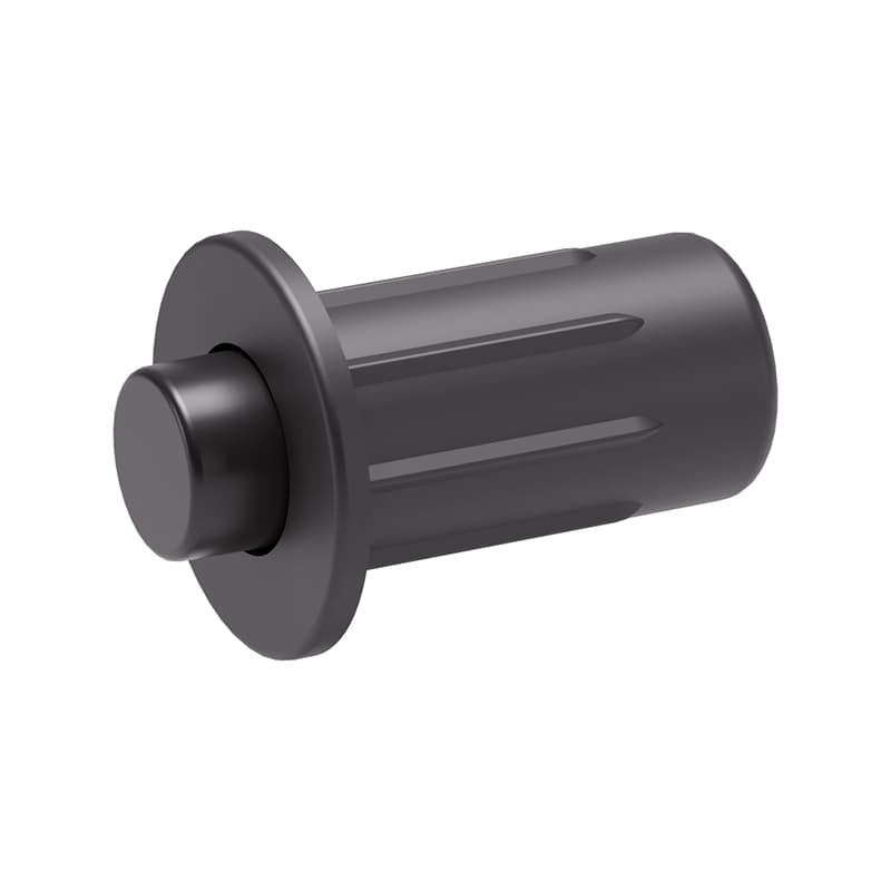 Демпфер врезной Ø5мм K Flex L2,3мм, антрацит, Italiana Ferramenta (23203130EE)