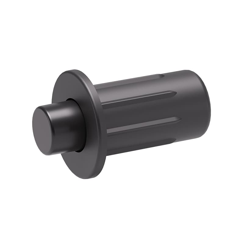 Демпфер врезной Ø5мм K Flex L3мм, антрацит, Italiana Ferramenta (23203140EE)