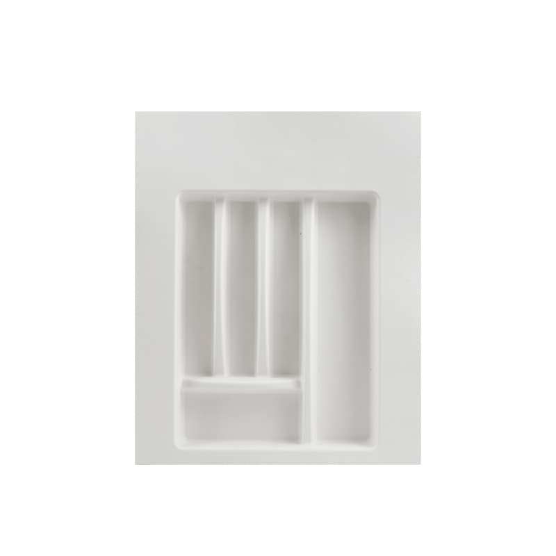 Организация для столовых приборов W=450 L=500 (W=max400/min300)(L=max495/min386), белый матовый