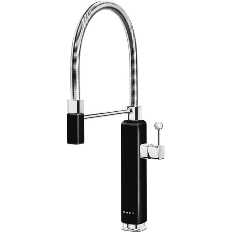 Смеситель черный MDF50BL Smeg