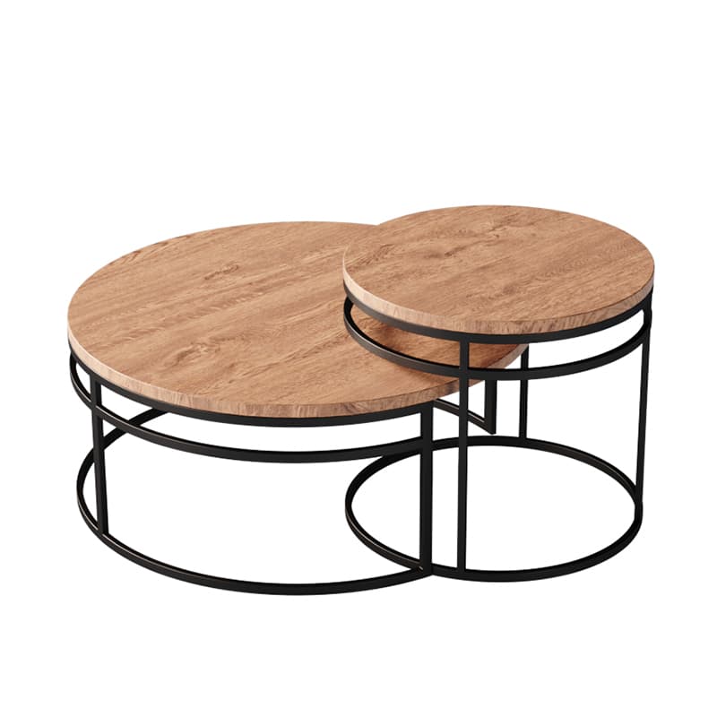 Опора журнального столу Loft DUO RAL 9005