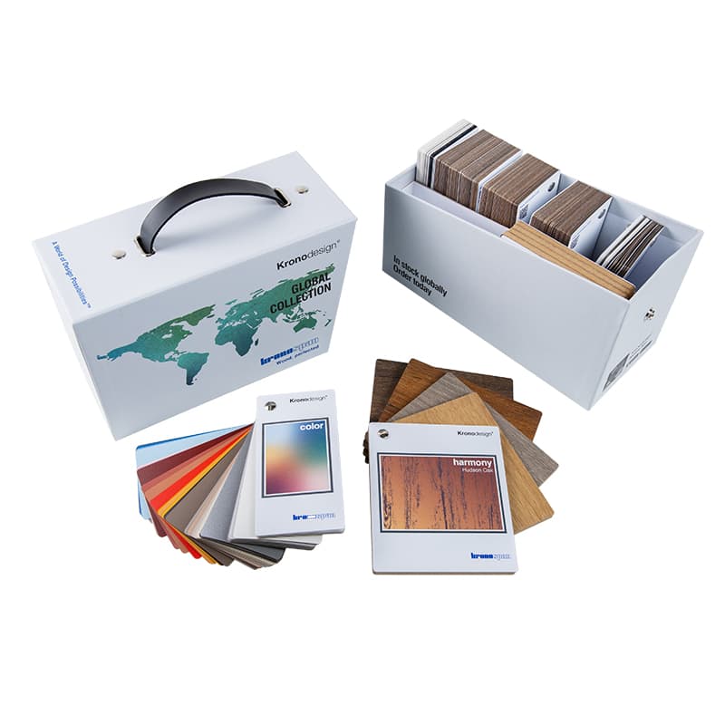 Свотч декоров KRONOSPAN Global Collection 2023