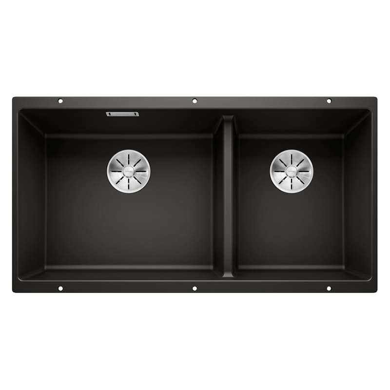 Мойка SUBLINE 480/320-U SILGRANIT (мпс.) черный BLANCO (525993)