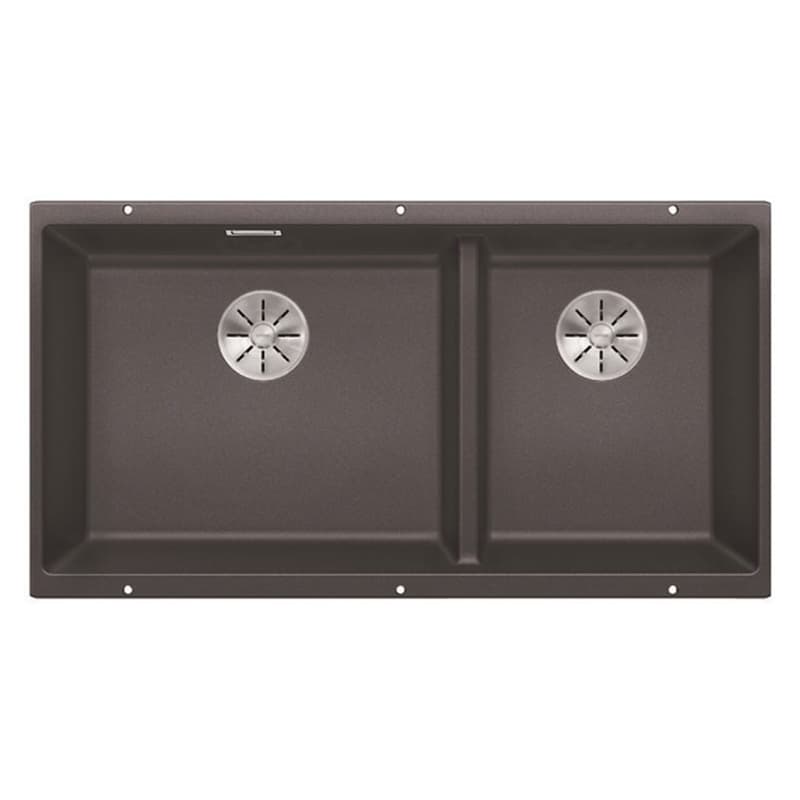Мойка SUBLINE 480/320-U SILGRANIT (мпс.) темная скала BLANCO (523585)
