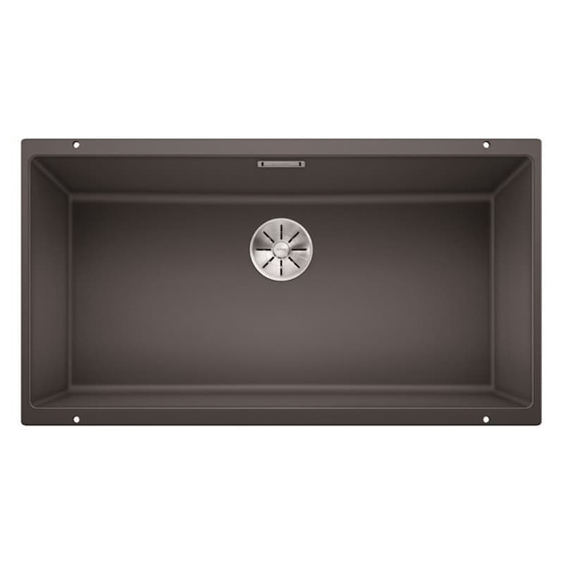 Мойка SUBLINE 800-U SILGRANIT (мпс.) темная скала BLANCO (523142)