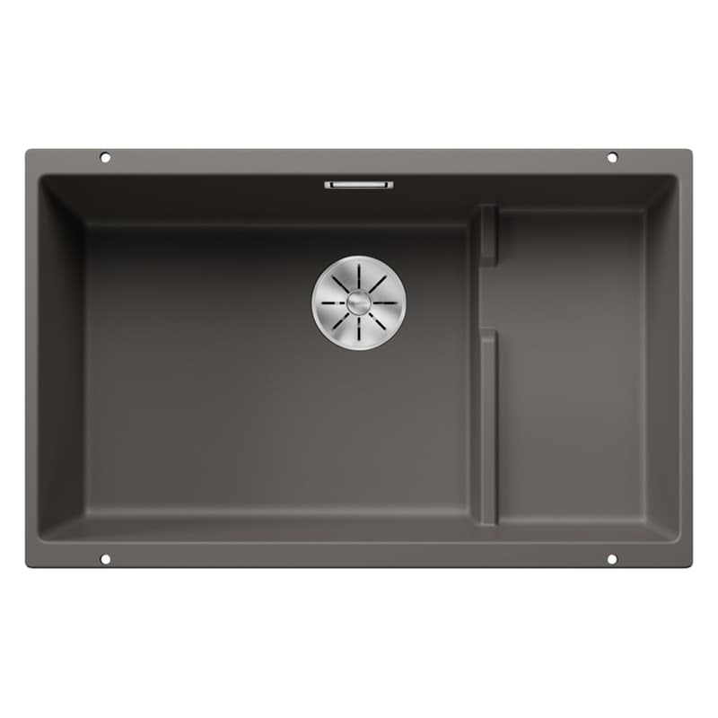 Мойка SUBLINE 700-U Level SILGRANIT (мпс.) вулканический серый BLANCO (527355)