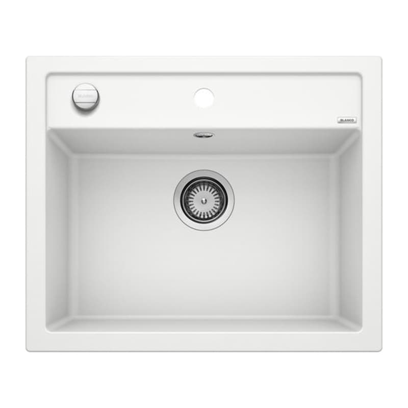 Мойка DALAGO 6 SILGRANIT (мпс./врезная) белый BLANCO (514199)