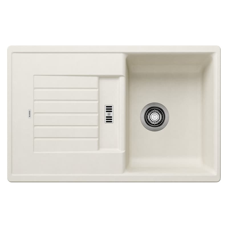Мойка ZIA 45 S SILGRANIT (мпс./врезная) нежный белый BLANCO (527200)