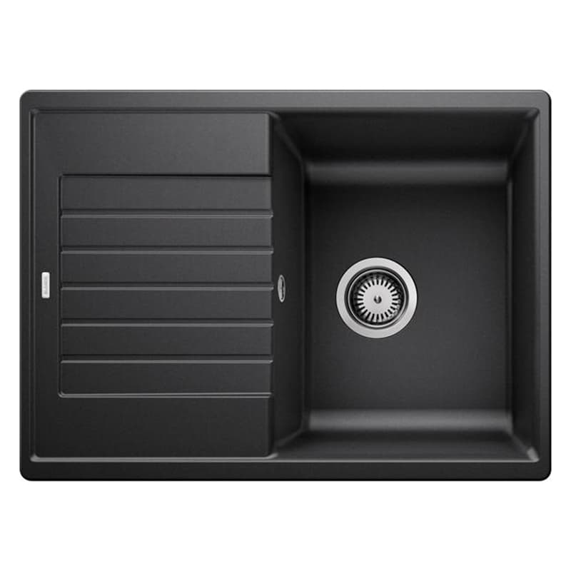 Мойка ZIA 45 S Compact SILGRANIT (мпс./врезная) черный BLANCO (526009)
