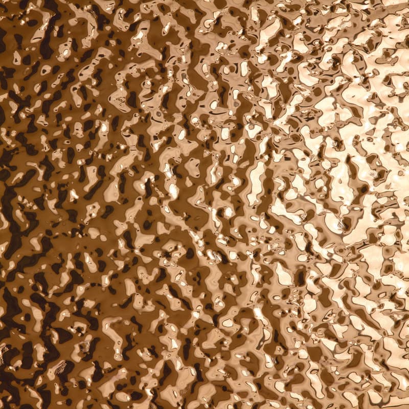 HPL Homapal 477/636 Alu Mirror Polished Lava Coppertone