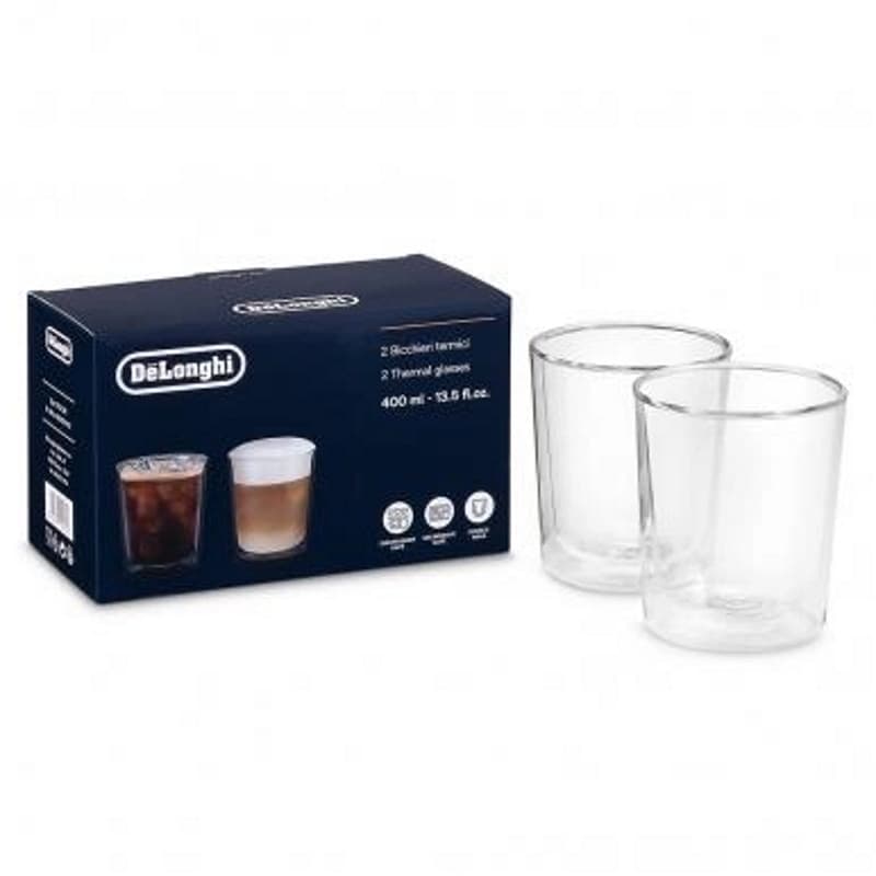 Набір склянок DLSC318 DRINKS (2шт) 400 ML DeLonghi