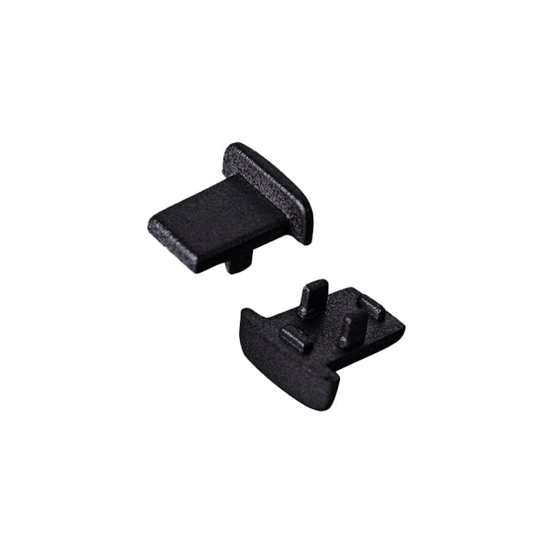 Заглушка для профиля SLIM, пластик, чорный