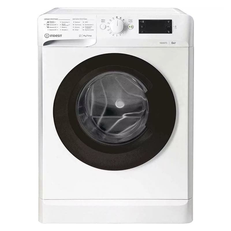 Стиральная фронтальная машина OMTWSE61051WKUA белая Indesit