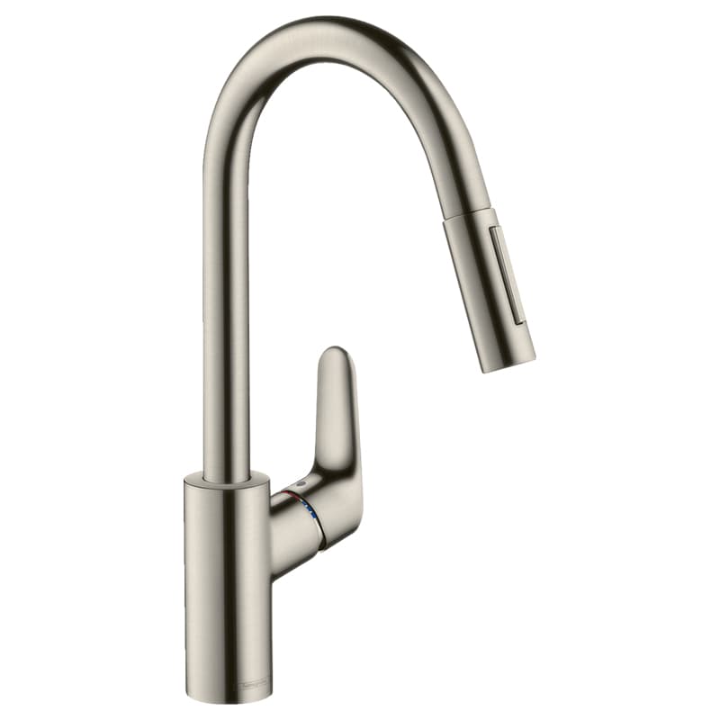 Смеситель для кухни Focus M41 KM240 (в/ш) сталь Hansgrohe (31815800)