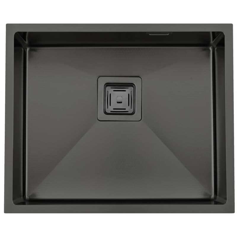 Мойка нерж. Quadro 53 Celldecor Nano Graphite (мпс) Fabiano