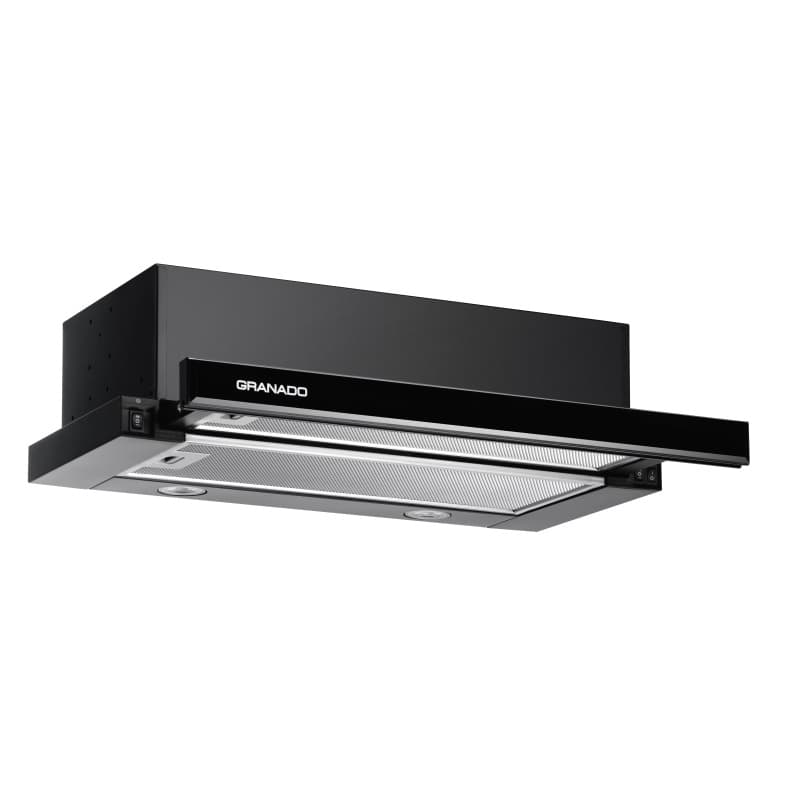 Витяжка Telde 603-700 black glass GRANADO
