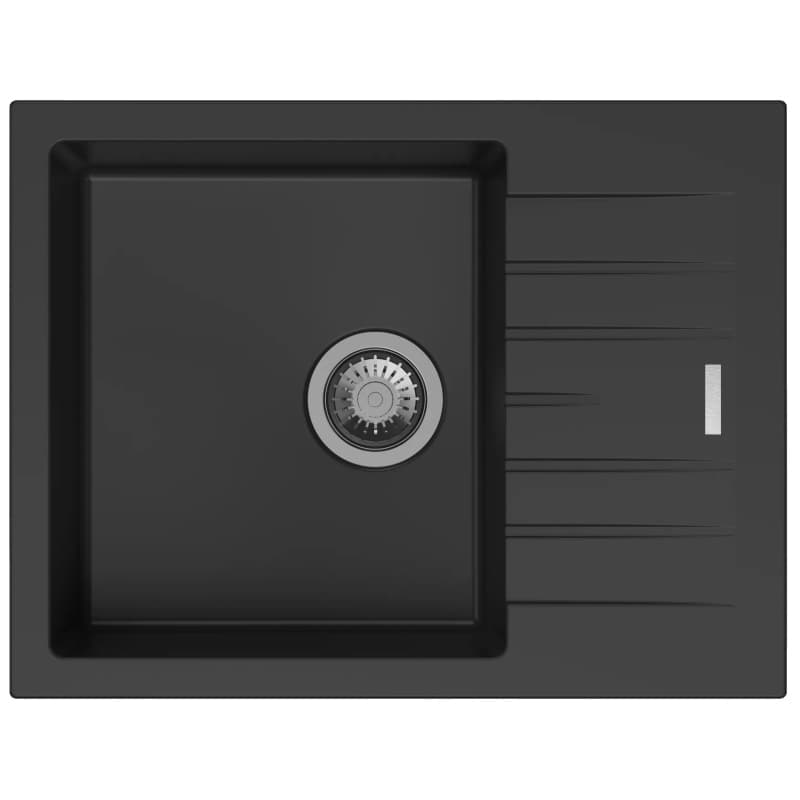 Мойка гранит Classic 65x50 Antracit Fabiano