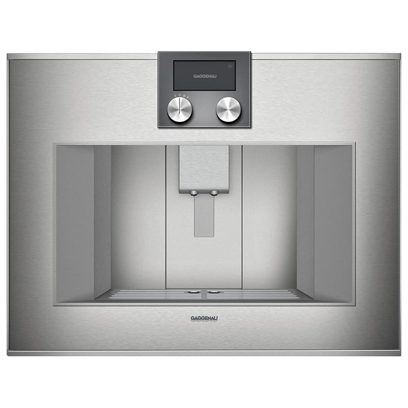 Встраиваемая кофемашина CM450112 нержавеющая сталь GAGGENAU