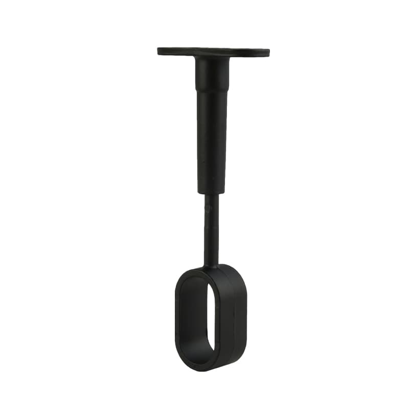 Держатель для трубы 30х15 Ferro Fiori M 11050. средний, черный