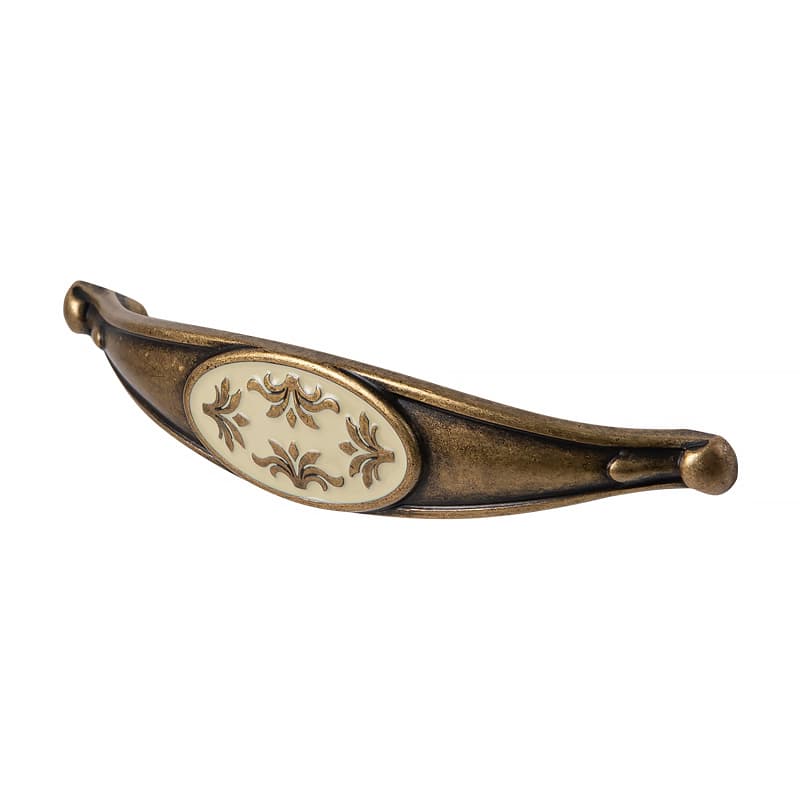 Ручка Marella D 15177.128 бронза І кремовая эмаль