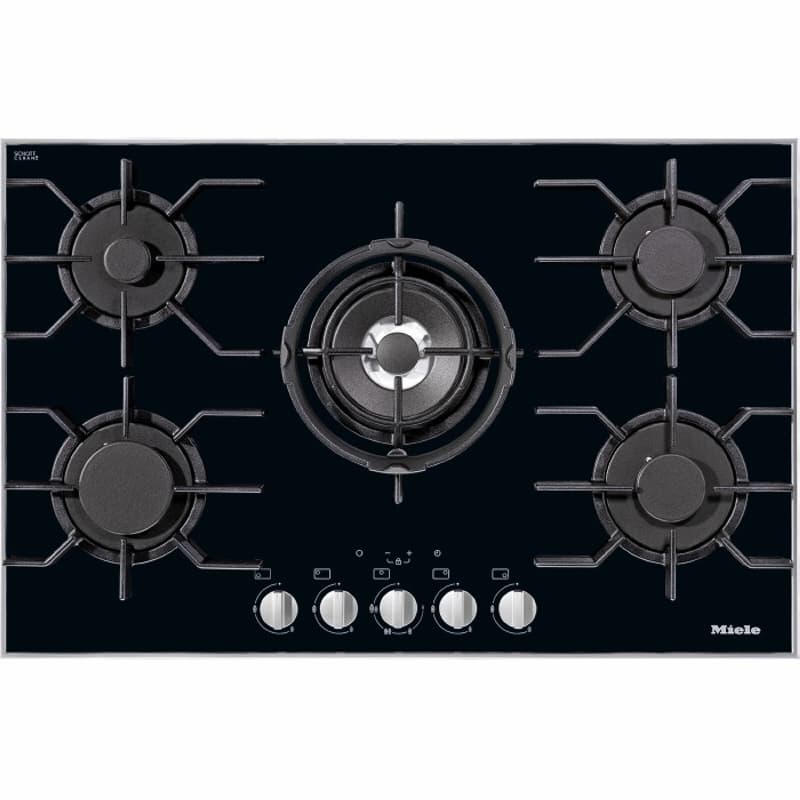 Газовая варочная поверхность KM 3034-1 EDST черная стеклокерамика Miele
