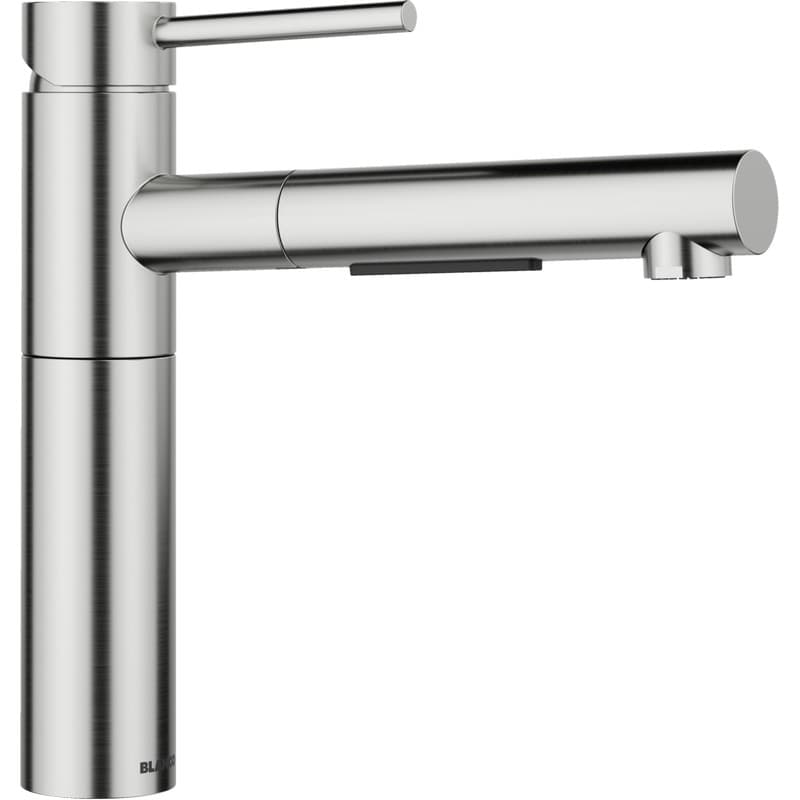 Змішувач ALTA-S II PVD steel (в/ш) BLANCO (527544)