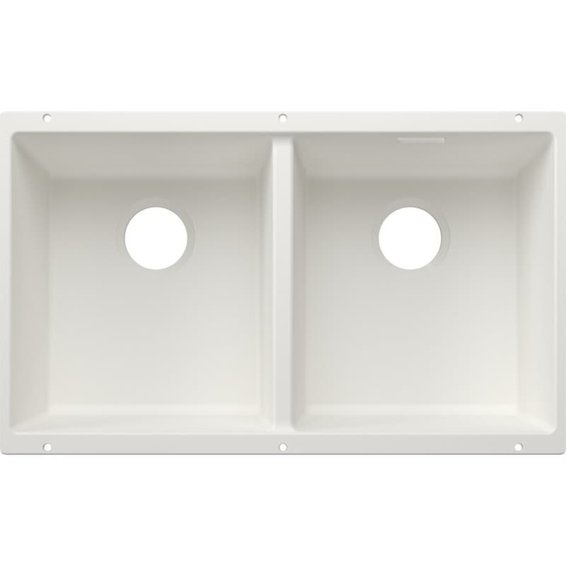 Мийка SUBLINE 350/350-U SILGRANIT (мпс) білий BLANCO (527831)