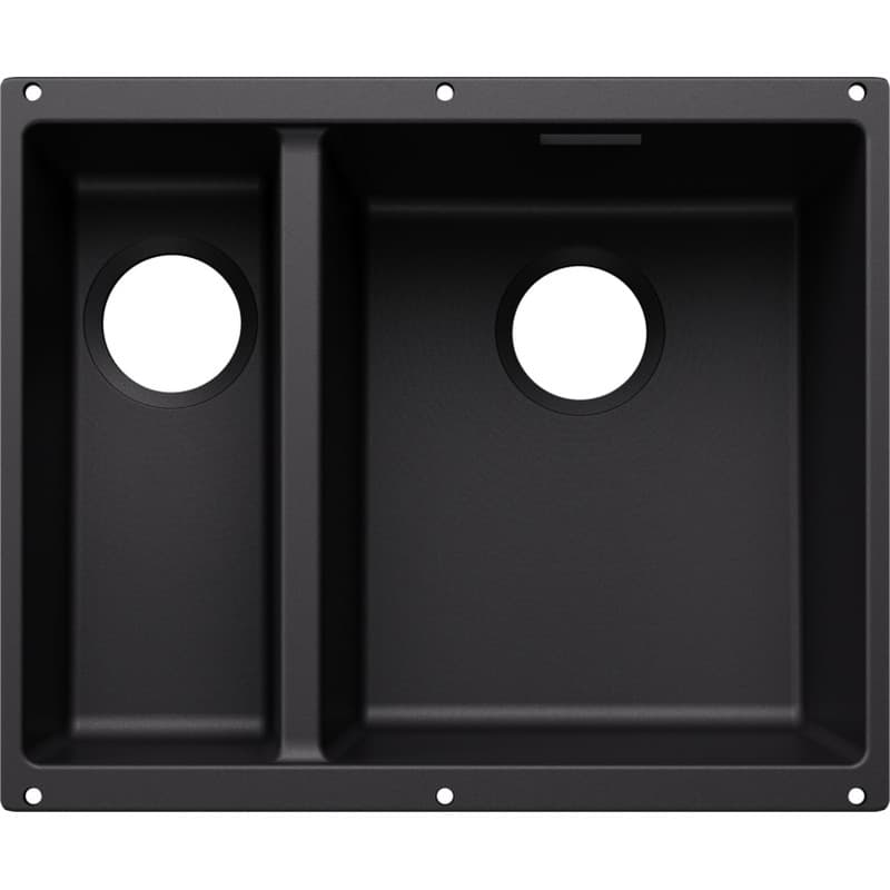 Мийка SUBLINE 340/160-U SILGRANIT (мпс) чорний BLANCO (527810)