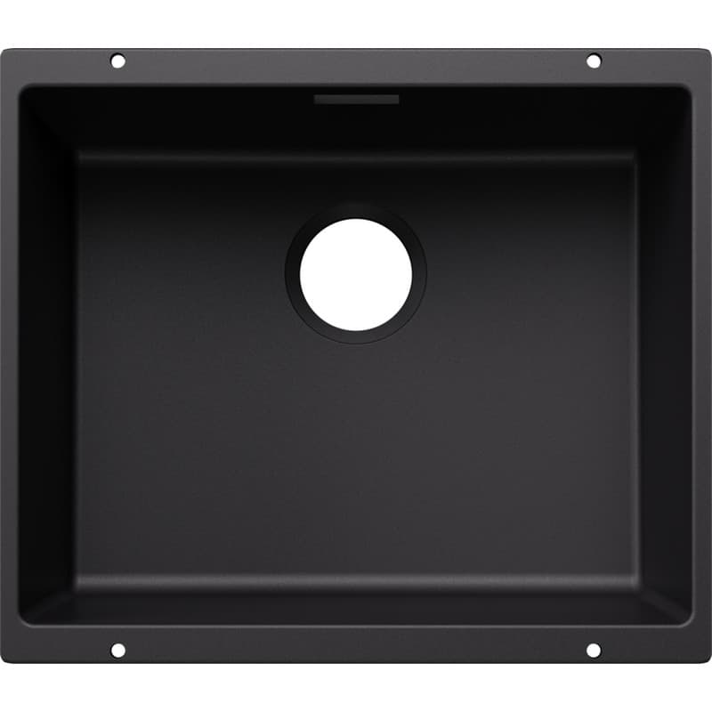 Мийка SUBLINE 500-U SILGRANIT (мпс) чорний BLANCO (527794)