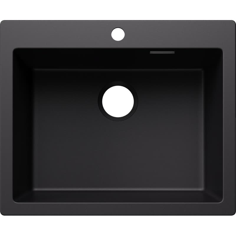 Мийка PLEON 6 SILGRANIT (врізна) чорний BLANCO (527770)