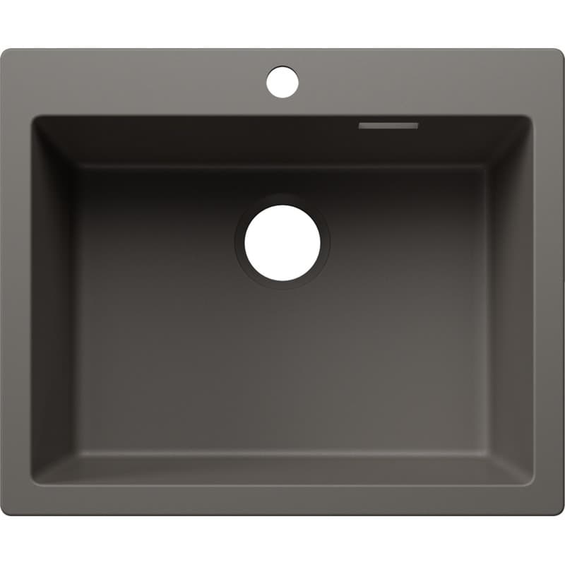Мийка PLEON 6 SILGRANIT (врізна) вулканічний сірий BLANCO (527771)