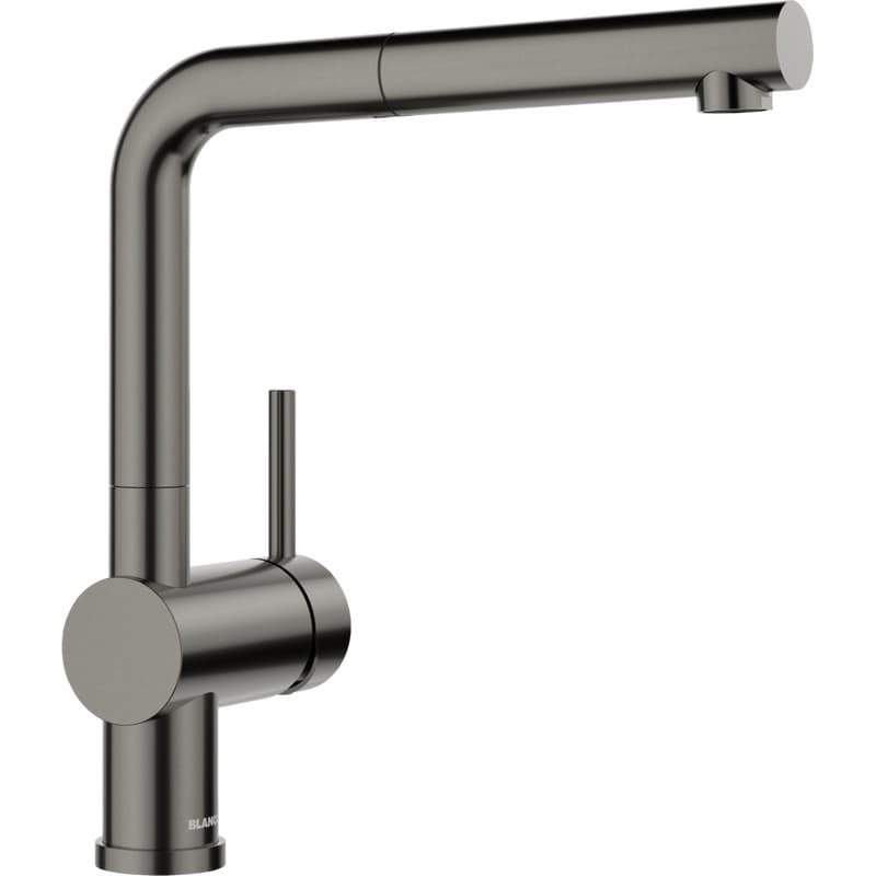 Змішувач LINUS-S satin dark steel (в/ш) BLANCO (527733)