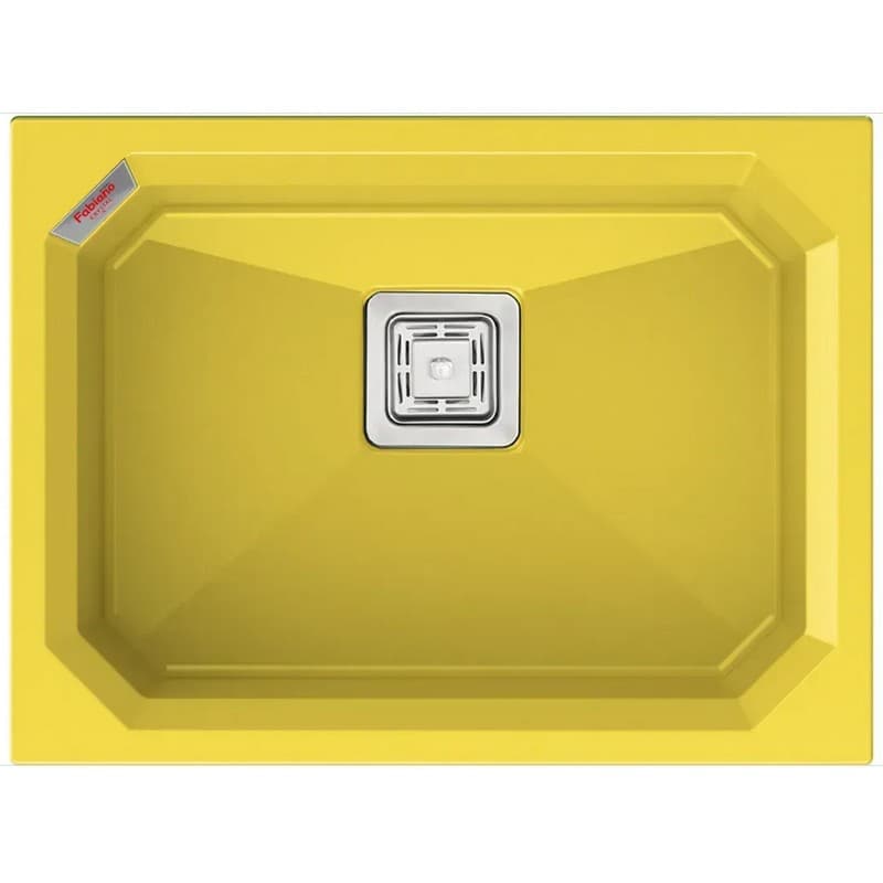 Мийка граніт Crystal 61x46 Yellow Fabiano