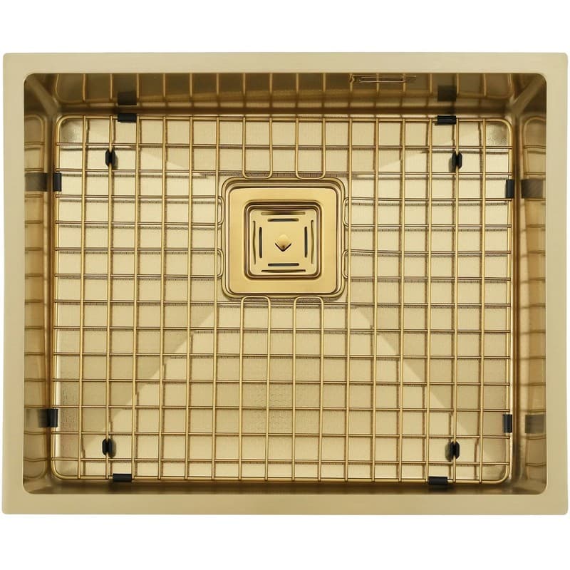 Мийка нерж. Quadro 53 Celldecor Nano Gold (мпс) Fabiano