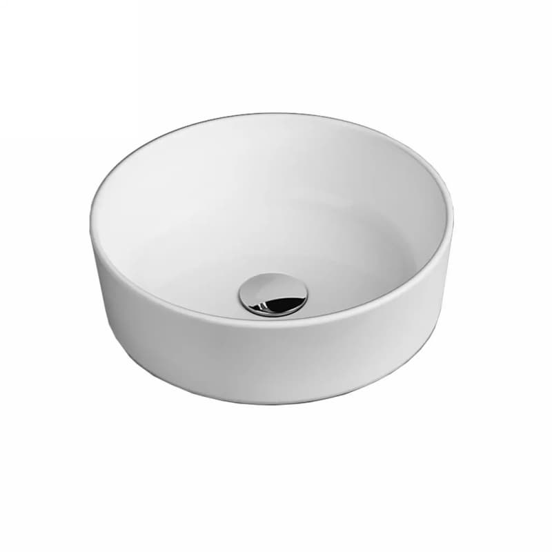 Умивальник на стільницю Round Line 42 см, білий Quarter Bath (70RO23042.00.2.3.01)