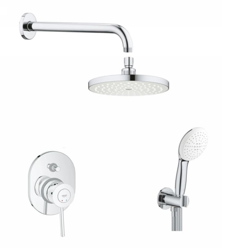 Душевая система, хром Grohe (29047000_27541001_28576000_26406003)