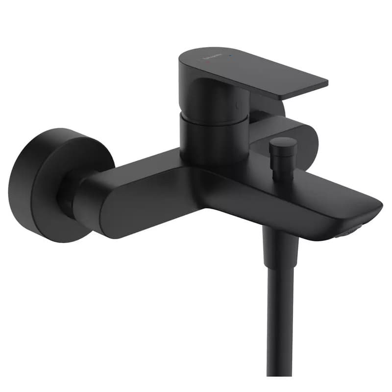 Змішувач для ванни Rebris E, Matt Black Hansgrohe (72450670)