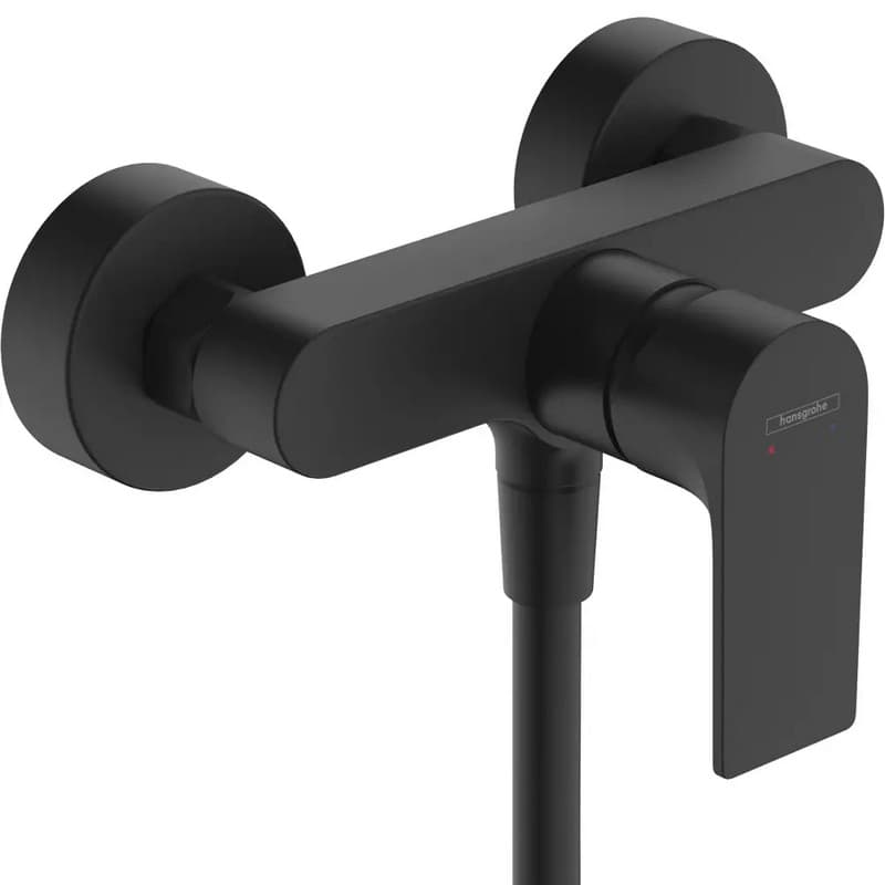 Смеситель для душа Rebris E, Matt Black Hansgrohe (72650670)