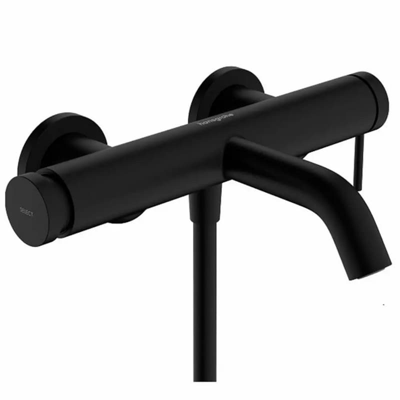 Змішувач Tecturis S для ванни Matt Black Hansgrohe (73422670)