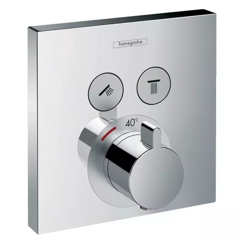 Термостат для ванны ShowerSelect на 2 функции Chrome Hansgrohe (15763000)