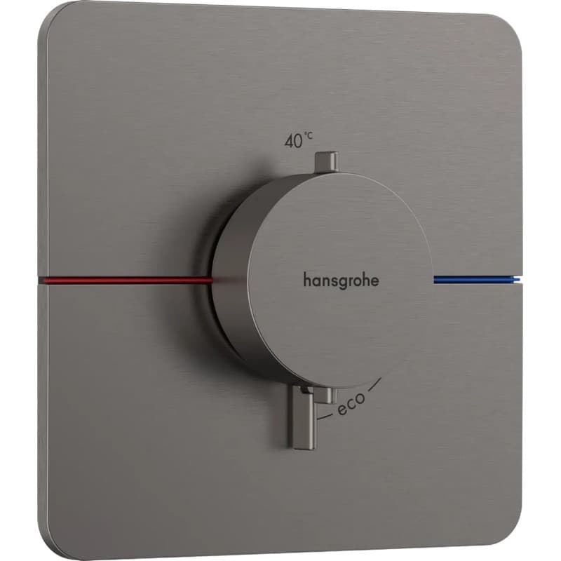 Термостат ShowerSelect Comfort Q HighFlow Brushed Black Chrome Hansgrohe (15588340)