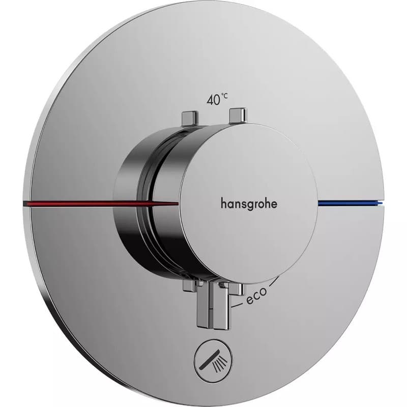 Термостат ShowerSelect Comfort S HighFlow на 1 функцию Chrome Hansgrohe (15562000)
