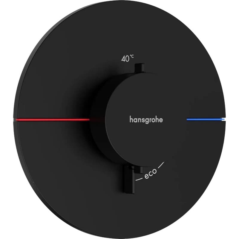 Термостат для душу ShowerSelect Comfort S HighFlow Matt Black Hansgrohe (15559670)