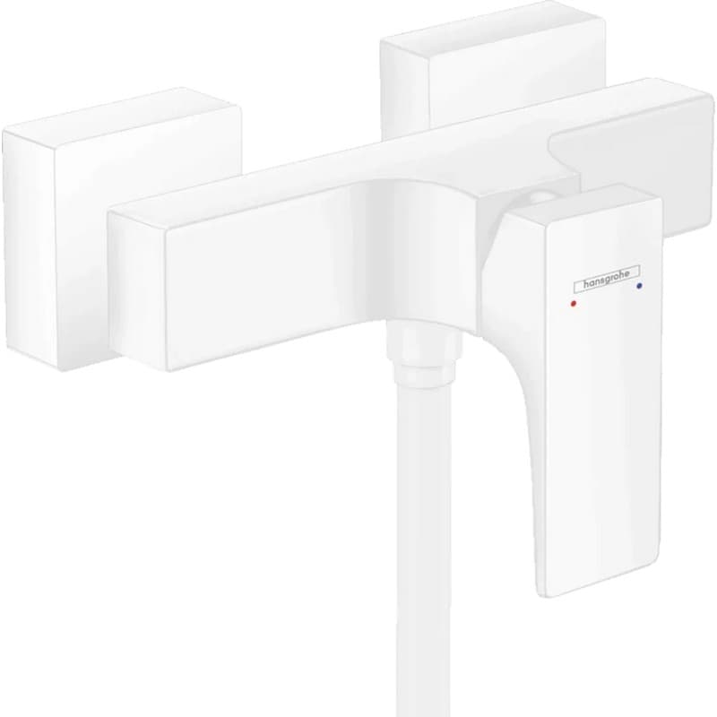 Змішувач для душа Metropol Matt White Hansgrohe (32560700)