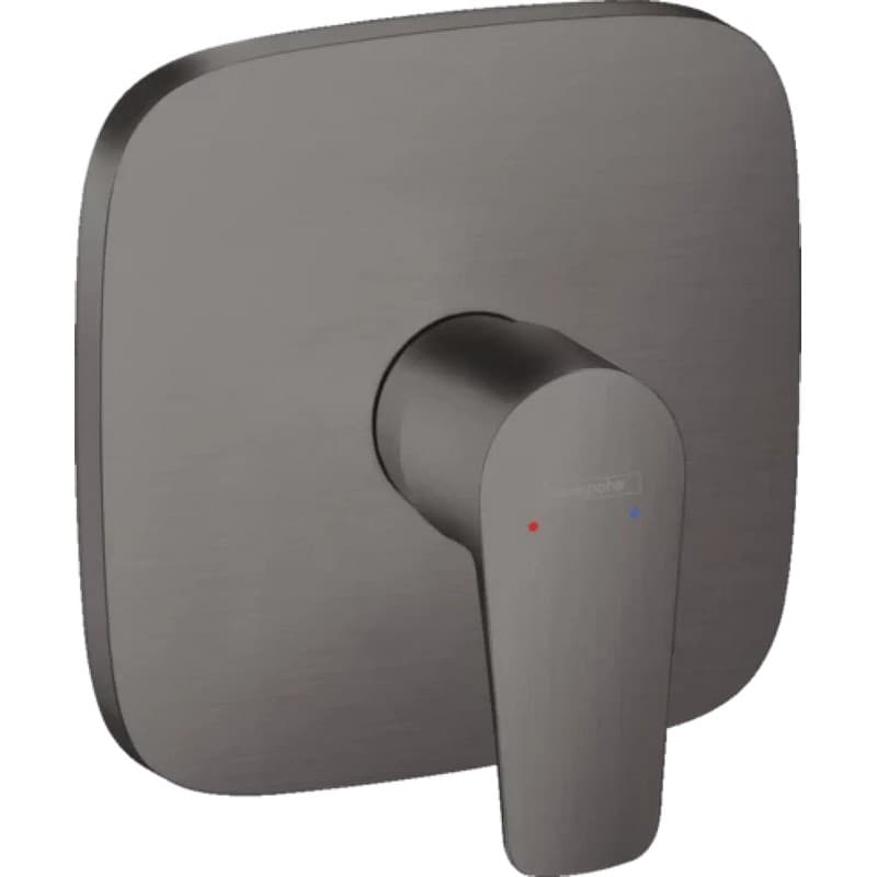 Смеситель для душа скрытого монтажа Talis E Brushed Black Hansgrohe (71765340)