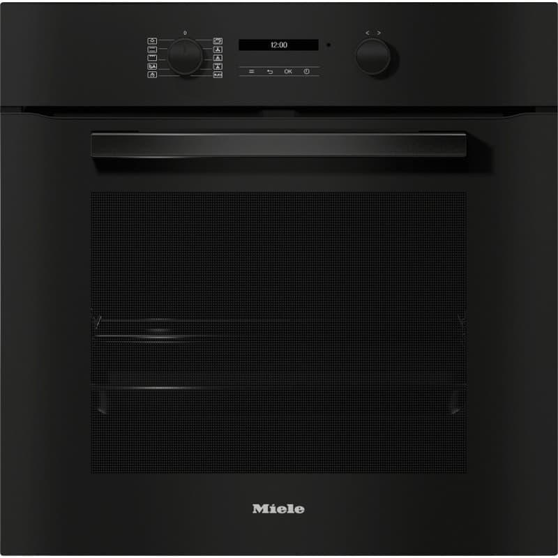 Вбудовувана духова шафа 60 см H 2861-1BP чёрный обсидиан 125 Edition Miele