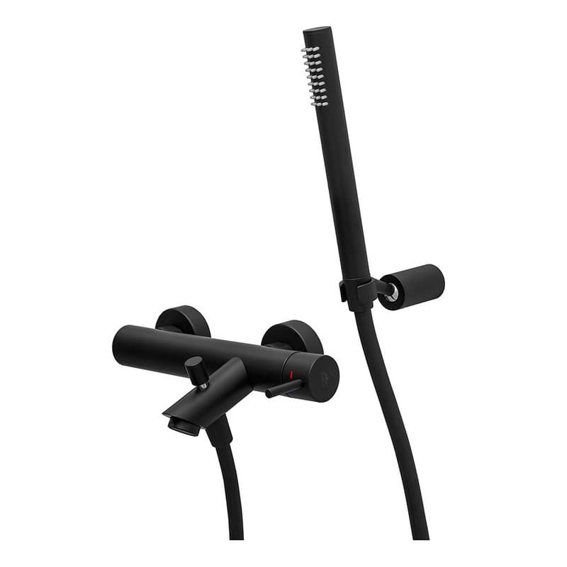 Смеситель для ванны Light, черный (LIG023NO) Paffoni