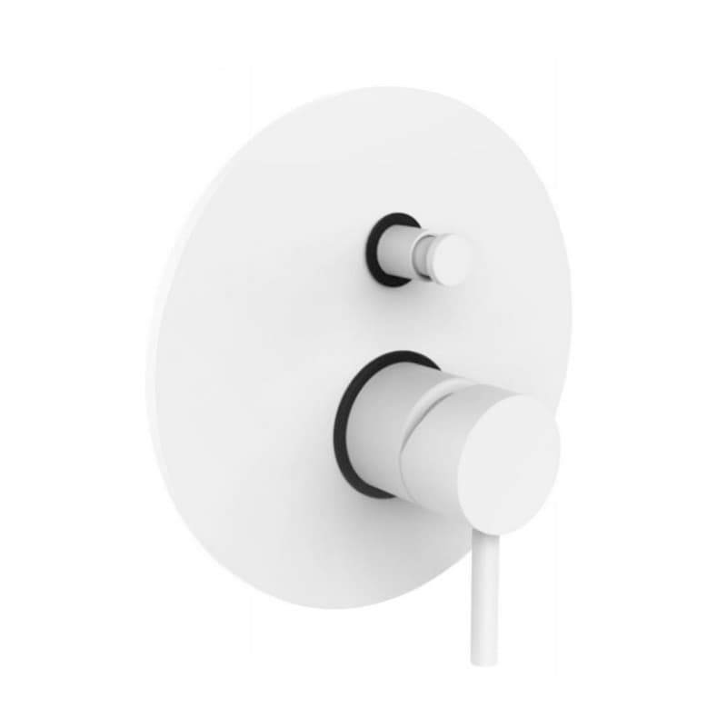 Змішувач для ванни/душу Light, Bianco Opaco (LIG015BO) Paffoni