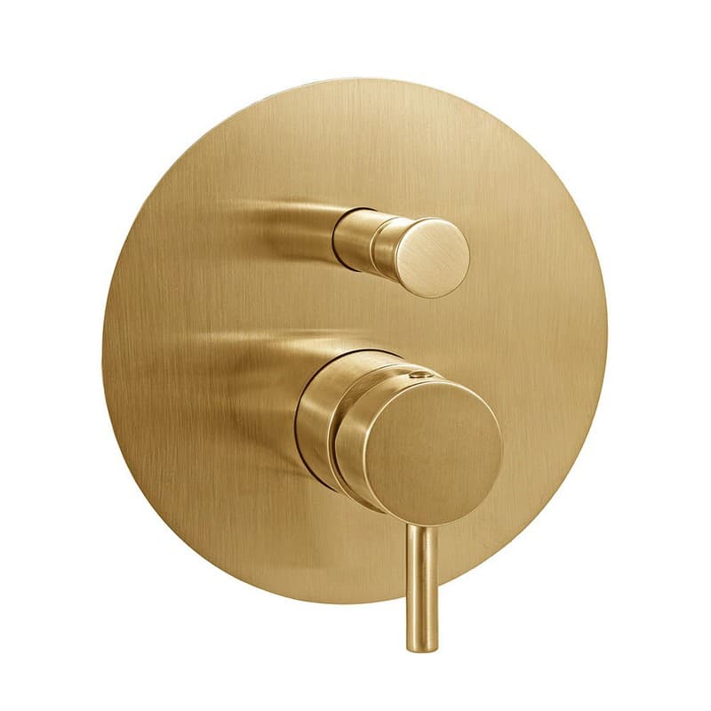 Смеситель для душа Light, на 2 выхода, Brushed Honey Gold (LIG015HGSP) Paffoni